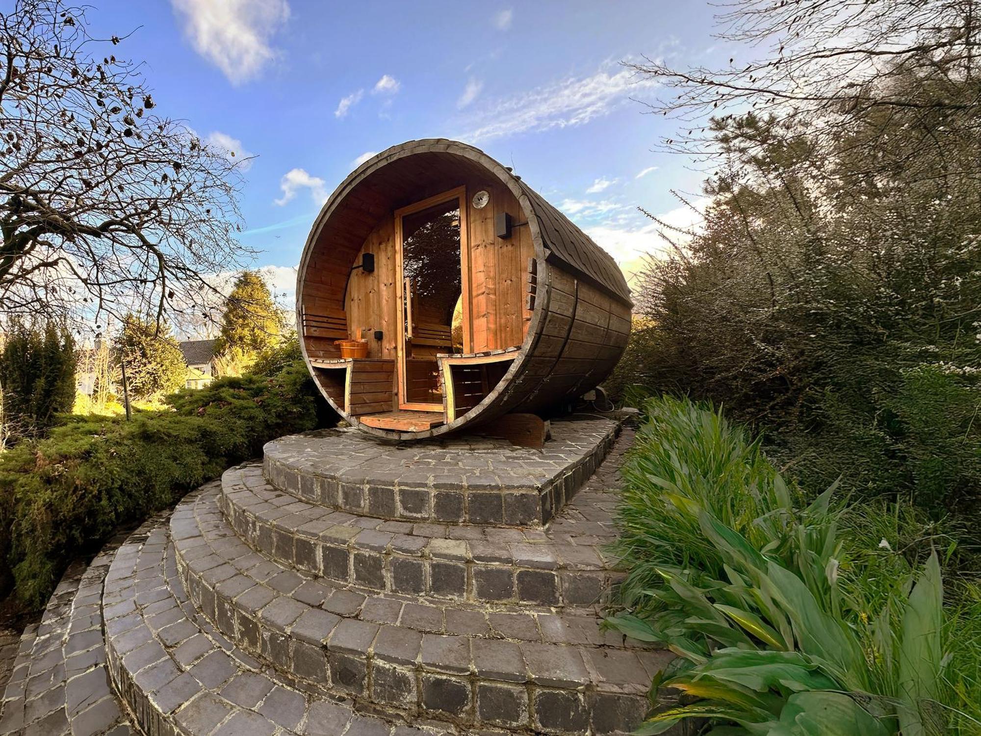 Wellness Tuin - Ultieme Partner Beleving - St Hubertus Suite Met Jacuzzi ,Openhaard, Prive Hottub En Prive Sauna In Jachthut Stijl Хорст Екстериор снимка